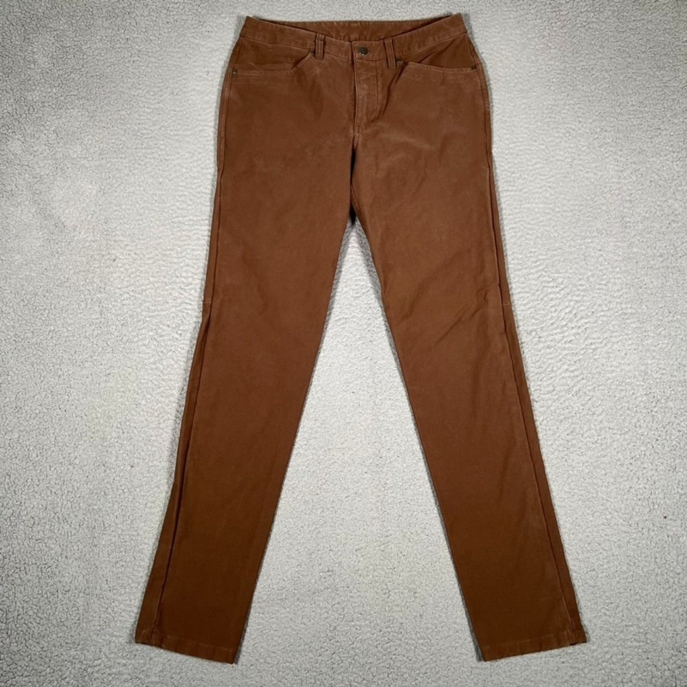 Lululemon Pants Mens 30x32 Rust Brown ABC Slim Fit Utilitech Golf Casual Preppy